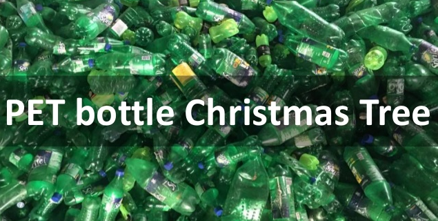 Green PET bottles